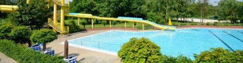 "Waldfreibad Emsdetten - Nichtschwimmerbecken inkl. Rutsche"